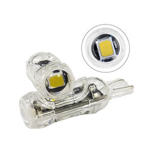 Nouvelle ampoule LED 5W T10 2835 3030 5SMD pour éclairage de plaque d'immatriculation de moto, sans décodeur, lumière de position pour moto - Product Image 5