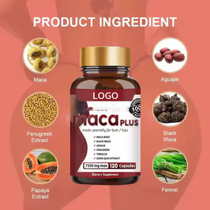 Maca pour des fesses volumineuses, capsules Maca Plus pour l'agrandissement des hanches et des fesses, usage exclusif pour adultes, Maca Estética - Product Image 2