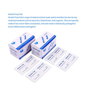 Disposable <strong>Alcohol</strong> Prep Pad Safety Standard Sterile Non-woven Medical <strong>Alcohol</strong> Swab <strong>Alcohol</strong> <strong>70</strong>% - Product Image 3