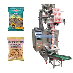 Şeker pirinç fındık için 100g 500g 1kg otomatik granül paketleme makinesi