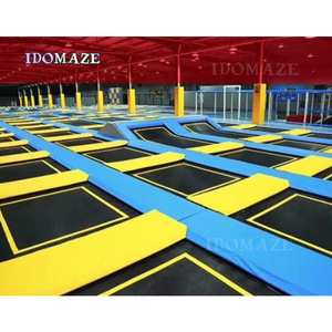 Comercial <span class=keywords><strong>Trampolines</strong></span> grandes Aventura Trampolín Parque Juegos Niños Parque Trampolín <span class=keywords><strong>Zona</strong></span> de juegos interior - Product Image 5