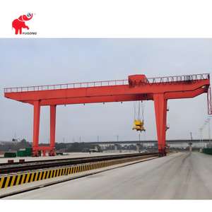 Hafen mit 20t 30t 40t 50t 60t RMG Doppelträgerschienen-Container portalkran mit Fernbedienung - Product Image 5