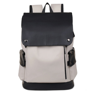 Mochila Ligera y Elegante para Computadora Portátil de 20-35L, Estilo Urbano, Unisex, de PU y Poliéster, Gran Capacidad, para Viajes - Product Image 1