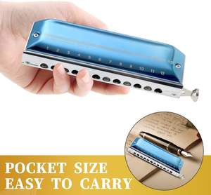 <span class=keywords><strong>Harmonica</strong></span> <span class=keywords><strong>chromatique</strong></span> East Top Upgrade à 48 tons, <span class=keywords><strong>12</strong></span> <span class=keywords><strong>trous</strong></span>, pour étudiants et musiciens - Product Image 2