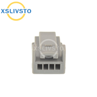 Connecteur de borne de câblage de feux d'avertissement automobile 4 broches 1473672-2 pour feux de détresse Douille de lampe flash double