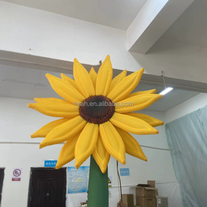 Modelo de Girasol Inflable Gigante, Decoración Inflable de Girasol Atractiva y Hermosa para <span class=keywords><strong>Eventos</strong></span> - Product Image 1