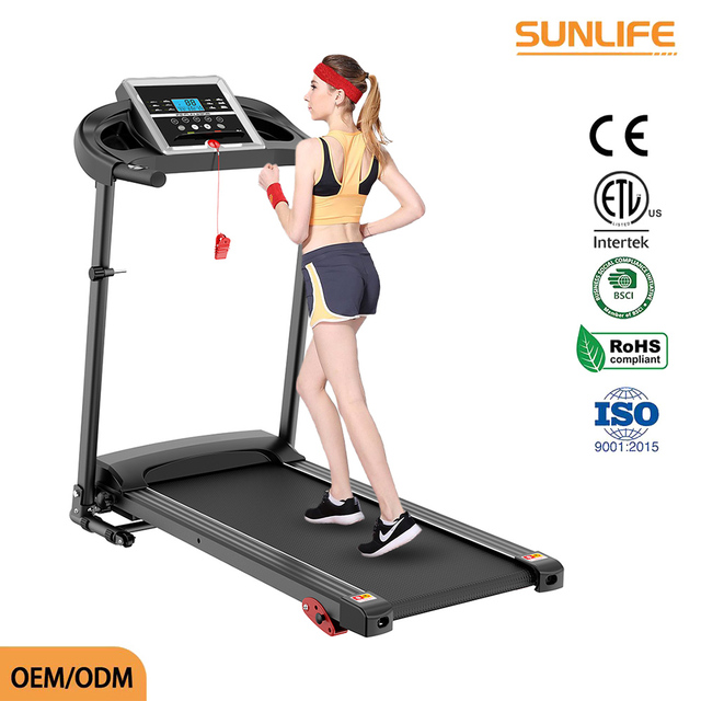 Commercial Electric Smart Treadmill for Home Gym Portable and Foldable Design with LCD Screen Fitness Equipment