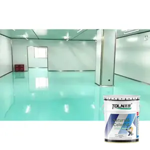 Nhựa Epoxy chịu nhiệt tốt nhất sơn phòng sạch cho lớp phủ sàn tự san phẳng