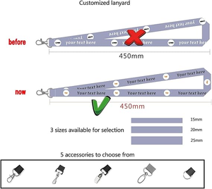 Dây Buộc Cổ 2.5Cm Chủ Huy Hiệu Keychain In Offset Whistles Điện Thoại Di Động Whistles Cho Phụ Nữ Người Đàn Ông Có Móc - Product Image 2