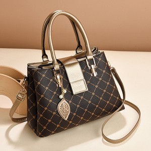 Women Vintage Bag Handbag Casual Tote Fashion Women Messenger Bags Shoulder Top-Handle Purse <b>Wallet</b> - Product Image 2