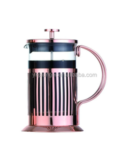Cafetera Francesa de Acero Inoxidable OEM, Juego de Cafetera y Tetera, Percolador de Vidrio, Versátil y Elegante - Product Image 2