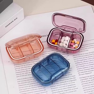 La Mini Caja de Medicamentos Portátil es una Caja de Medicamentos Sellada que te Recuerda a llevar y guardar los medicamentos por la mañana, <span class=keywords><strong>al</strong></span> <span class=keywords><strong>mediodía</strong></span> y - Product Image 4