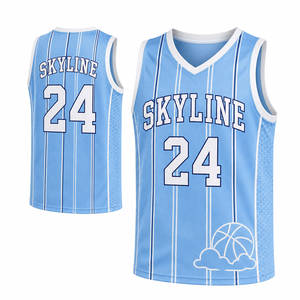 Camiseta de Baloncesto Personalizada Reversible Antibacteriana, Uniforme de Equipo Sublimado, Transpirable, de Secado Rápido, con Nombre y Número Personalizados, OEM - Product Image 1