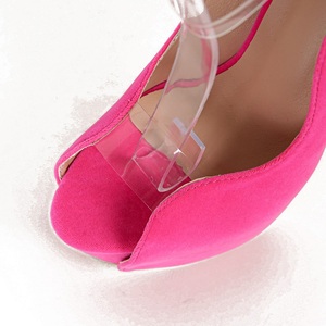 Elegant 2025 Women's Wedding Prom Shoes Hollow Out Fashion Platform Pumps 42 High <b>Heels</b> - Product Image 4
