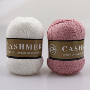 100% Mông Cổ Cashmere len dệt kim pha trộn sợi bóng khăn 50g + 20g/Bộ Mẫu nhuộm với tính năng chống tĩnh điện - Product Image 3