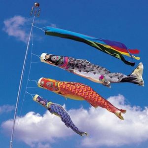 Nouveau 2023, Livraison Rapide, Haute Qualité, Conception Personnalisée, Imprimé Numérique, Polyester 100D, Publicité Extérieure pour la Journée des Garçons, Motif Poisson Japonais - Product Image 3