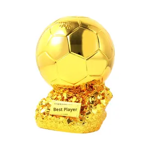 Trophée <span class=keywords><strong>de</strong></span> basket-ball et <span class=keywords><strong>de</strong></span> football en résine écologique pour MVP pour la Coupe du monde Golden Boot Golden Ball Golden Glove Sports Meet & Engraving - Product Image 5