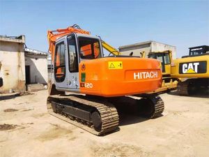 Excavatrice hydraulique Hitachi ZX120 d'occasion de taille moyenne, 12 tonnes, à prix bas, faible nombre d'heures de travail, excellente performance pour la construction - Product Image 6