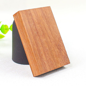 Burmese Rosewood No <b>Worries</b> Pendant 4x6x1cm Pre Drilled Chinese Style DIY Unisex Everyday Wear Gift - Product Image 2