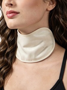 Enveloppe personnalisée en coton biologique pour compresse d'huile de ricin pour le cou et la thyroïde, réutilisable, pour soins corporels - Product Image 1