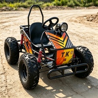 Kart électrique avec pneus tout-terrain à aspiration, véhicule tout-terrain pour adultes