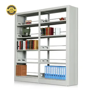 Doppio lato acciaio inox book shelf rivista scaffale libreria librerie