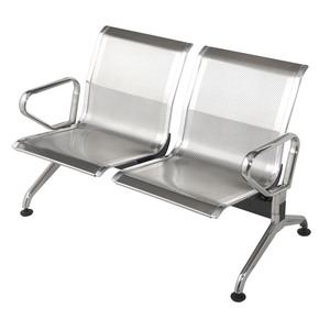 كرسي انتظار معدني للمطار بمقعدين أو ثلاثة أو خمسة مقاعد، أثاث غرفة الانتظار - Product Image 3