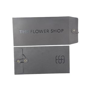 Custom Brand Logo Courier <b>Bags</b> <b>Clothing</b> <b>Packing</b> <b>Bag</b> Small Envelope With Button and String Closure - Product Image 6