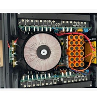 Amplificateur de puissance professionnel TD-3000 2CH 3000W Peut fonctionner à 2 ohms/4 ohms 8 ohms 3U 2 canaux Classe TD pour scène Double caisson de basses de 18 pouces