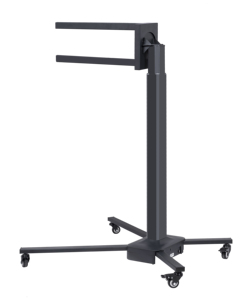 Support réglable électrique noir à commande à distance, support métallique stable <span class=keywords><strong>pour</strong></span> <span class=keywords><strong>lampe</strong></span> de <span class=keywords><strong>luminothérapie</strong></span> LED rouge de salon - Product Image 2
