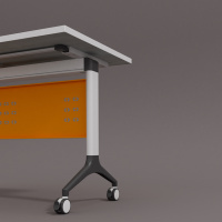 Manufacture Directe Bureau Bureau Mobilier Industriel Table Pliante Pieds Métal Table Cadres