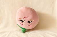 Groothandel Schattige Perzik Knuffels Set Schattige Fruit Knuffels Met Cartoon Gezichten Voor Kinderen Geschenken & Decor