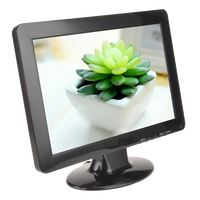 Moniteur CCTV LED TFT 12 pouces à prix d'usine, moniteur LCD 12 pouces avec entrée BNC