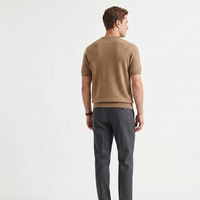 Pulls en cachemire pour hommes, tricots à manches courtes, pulls en laine pour hommes, tricots pour hommes