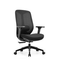 Fabricant de Foshan, vente en gros de chaises en maille de qualité commerciale, dossier réglable, accoudoirs réglables, soutien lombaire réglable