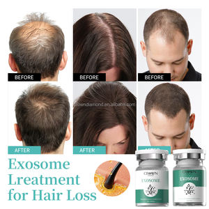 Marque privée Facteur de croissance efficace Repousse des cheveux <span class=keywords><strong>Poudre</strong></span> lyophilisée Cellules souches Soin du cuir chevelu Sérum Exosoma Booster de cheveux - Product Image 2