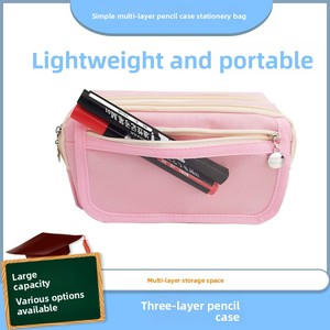 Student Reward School &amp; Office Use Multi-Layer Portable Pencil Case for <strong>Sticker</strong> Style Length 20.5xWidth 7.5xHeight 12 - Product Image 2