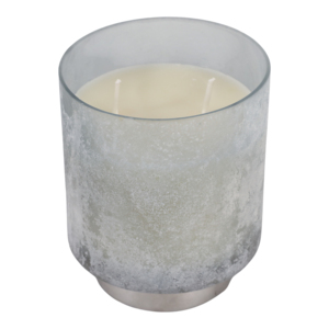 Terra Luna Scented Glass <b>Candle</b> 3-<b>Wick</b> Decorative Jar <b>Candle</b> for Living Room Bedroom Bathroom - Product Image 4