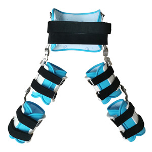 Orthopedische heup-knie-enkel-voet-beenbeschermer brace voor kinderen orthese PE roestvrijstalen haak-en-lus sluiting voor heupdysplasie - Product Image 3