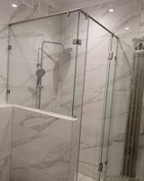 Cabine de douche personnalisée, 2000x1000x2000mm, salle de douche en verre trempé