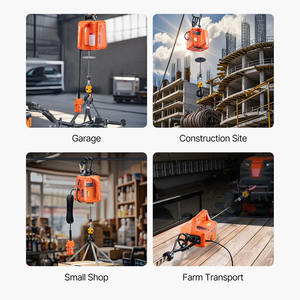 Mesin pengangkat listrik Tiongkok kerekan 200Kg-500Kg kawat tali <span class=keywords><strong>lift</strong></span> baru 220V tahap tunggal untuk industri restoran - Product Image 3