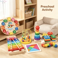 Jouets en bois pour l'éveil et le développement intellectuel des bébés, pour enfants de 1 à 3 ans, garçons et filles, cadeaux éducatifs