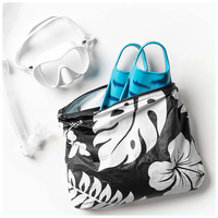 Sacs de plage hawaïens imperméables légers grande capacité pliants Tyvek pochette portable sacs à provisions réutilisables