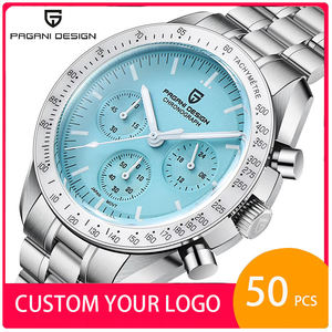 Reloj de Pulsera Mecánico Automático Pagani Design 1701 con Logotipo Personalizado OEM, Nuevo Reloj de Lujo a Prueba de Agua para Hombre - Product Image 1