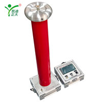 Divisor de Voltaje Resistivo-Capacitivo KDFCR-100kV AC/DC con Voltímetro Digital para Sistemas de Energía y Rotura Dieléctrica