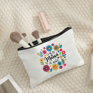 La Mejor Mamá del Mundo, Bolsa <span class=keywords><strong>de</strong></span> Maquillaje Personalizada con Diseño Español, Bolsa <span class=keywords><strong>de</strong></span> Viaje para Artículos <span class=keywords><strong>de</strong></span> Aseo, Bolsa <span class=keywords><strong>de</strong></span> Cosméticos - Product Image 6