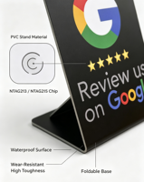 Support d'affichage personnalisé avec code QR, carte de membre professionnelle en PVC sans contact RFID NFC NTAG213, étanche ISO, pour hôtel, 13,56 MHz