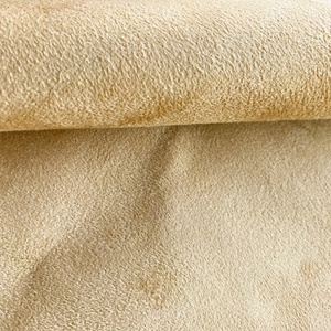 قماش من جلد الغزال والبوليستر محبوك-GSM ليّن يشعر بالراحة لليد المنزلية ، شبشب ، بطانة فنادق - Product Image 5