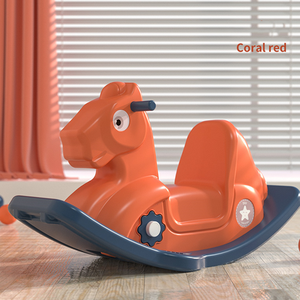 Cheval à bascule en plastique pour enfants, jouet à bascule pour enfants, jouet à bascule pour enfants, cheval à bascule licorne - Product Image 4
