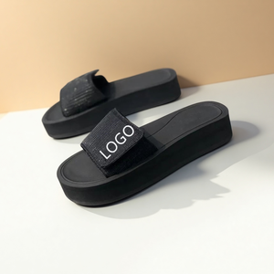 Summer NEW Women's Breathable PVC Upper Waterproof Outdoor Beach Casual Flat <b>Flip</b> <b>Flops</b> <b>Slipper</b> Sandals - Product Image 4
